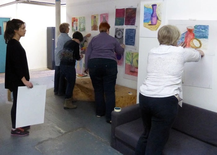 Art Social and pop up exhibition Creative Art Courses