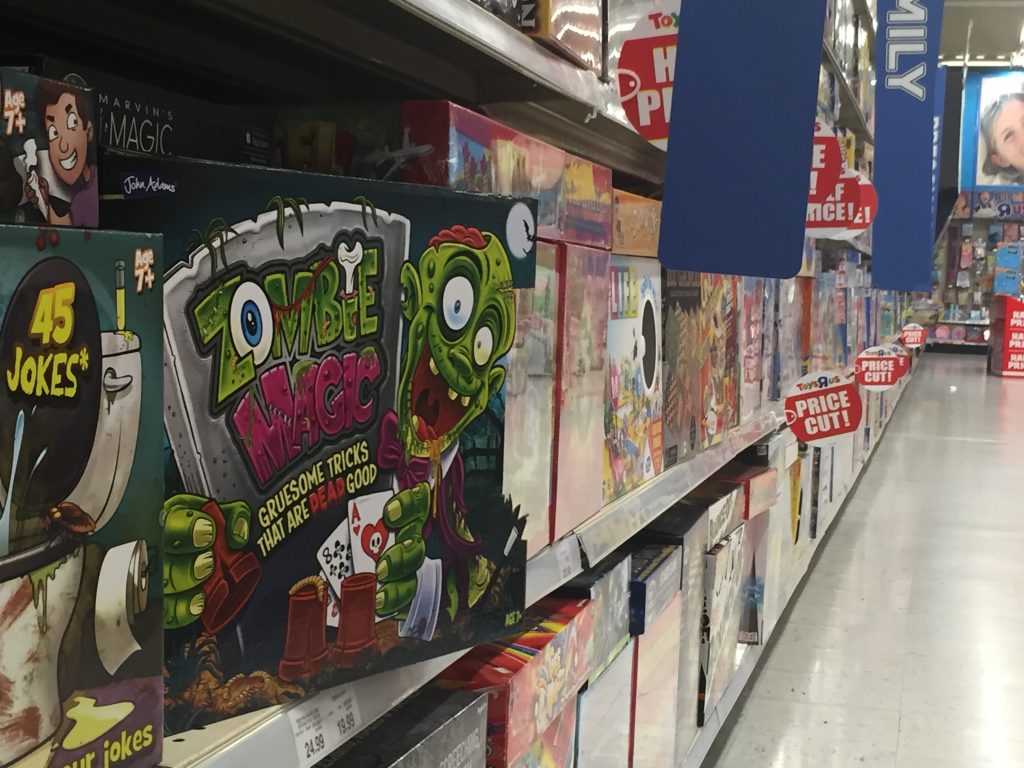 Zombie Magic hits ToysR Us….. Creative Bone