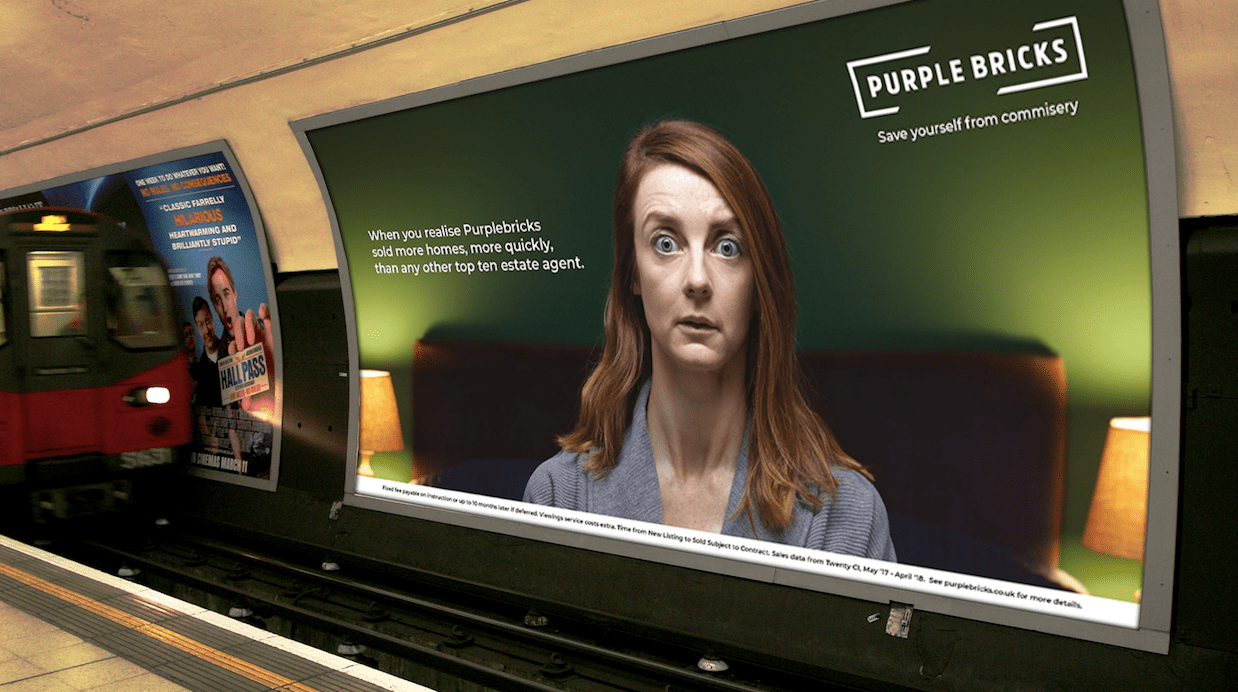 Commisery Purplebricks by Snap London Creativebrief