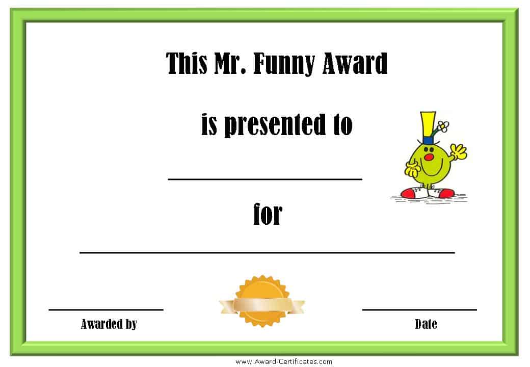 Free Printable Superlative Awards Customize Online