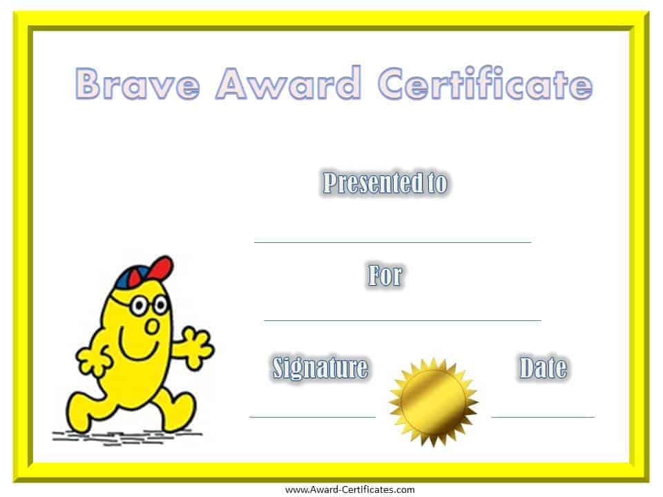 Free bravery awards Instant download