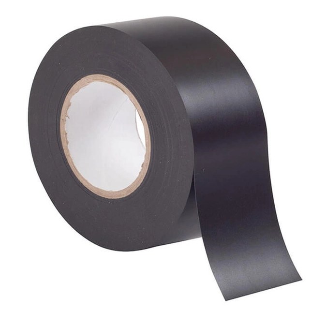 Black PVC Heavy Duty Sandblasting and Stencil Tape (4”w x 100’l)