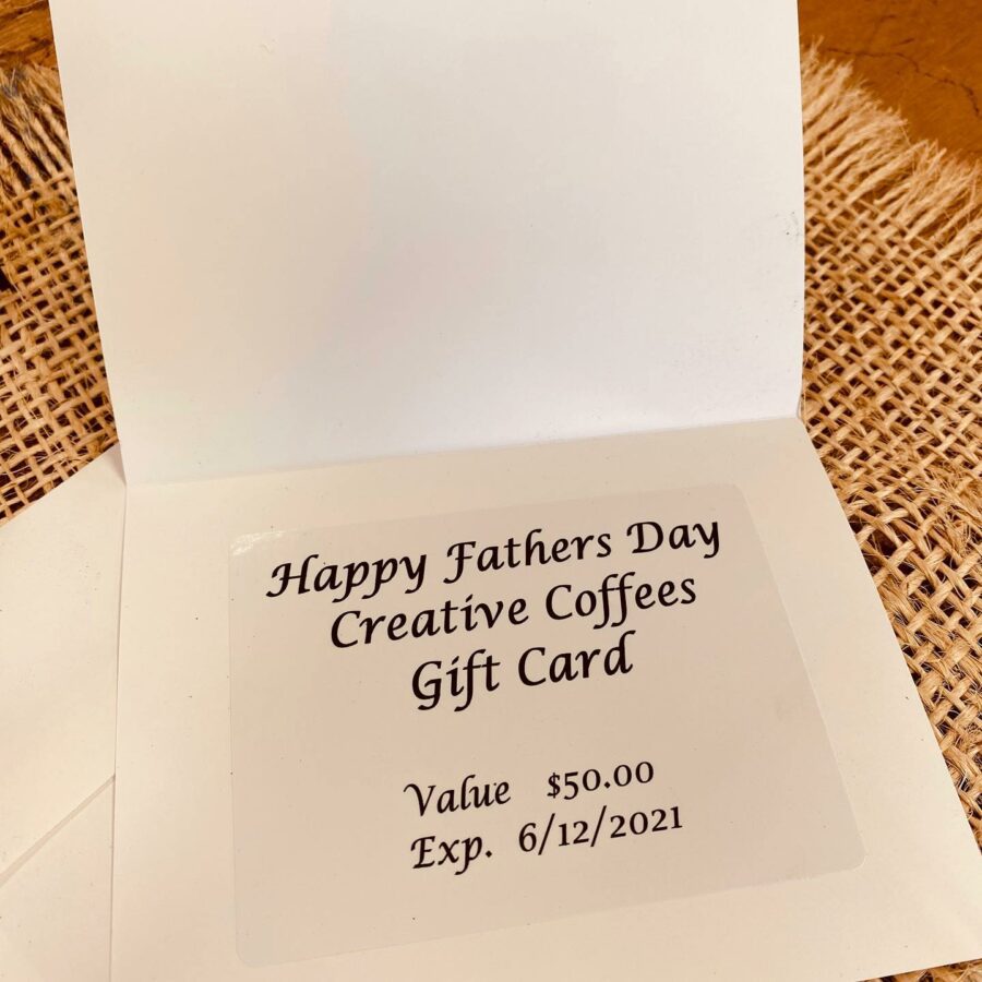Gift Card Creative Coffees Roastery