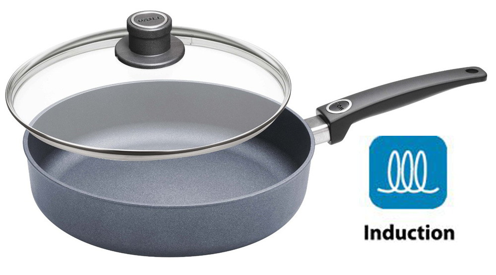 WOLL Diamond Lite Induction 12.5" 5 Qt Saute Pan with Lid Creative