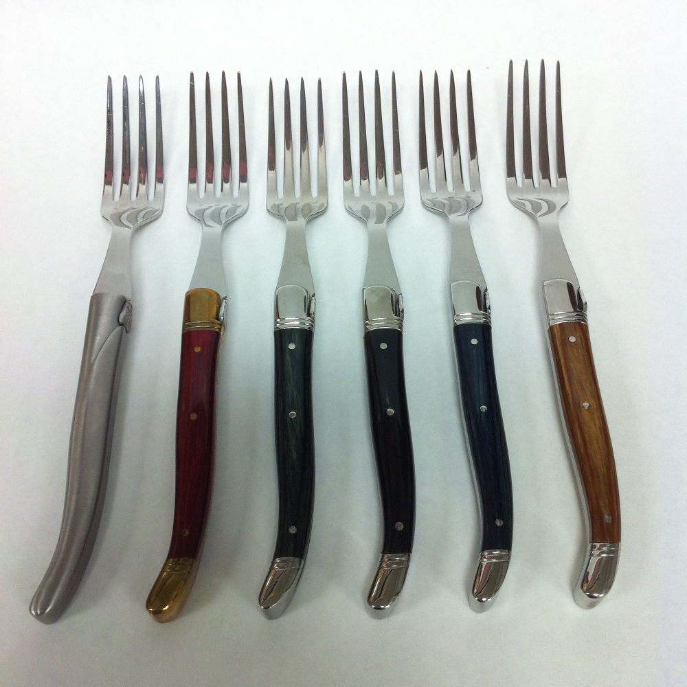 Authentic Laguiole Assorted Forks Set of 6 HOT DEAL Creative Cookware
