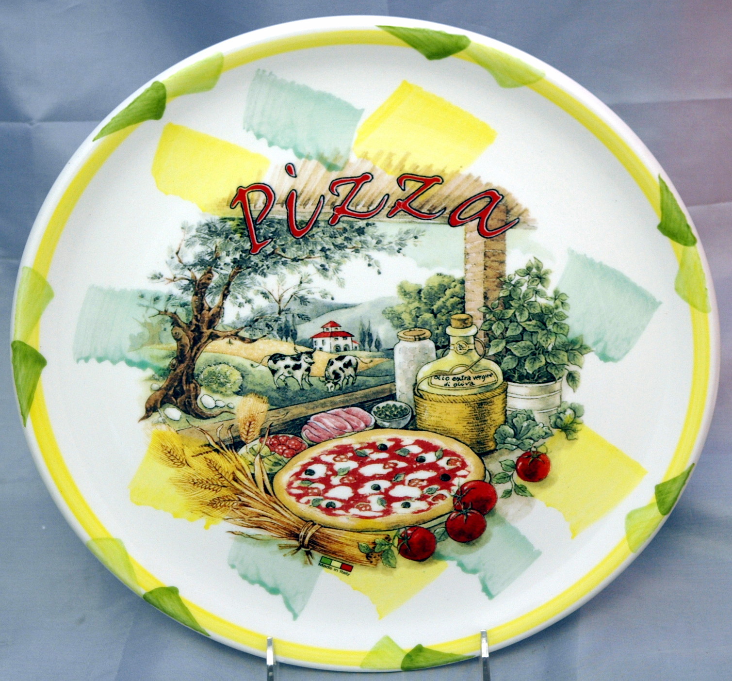 Italian Ceramic 11.5" 29cm Pizza Plate TODAY'S HOT DEAL Creative