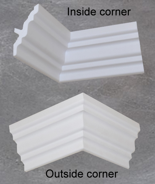 Crown Molding Vaulted Ceiling Outside Corner Shelly Lighting