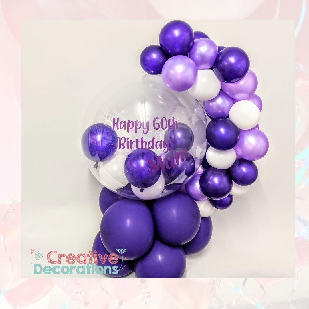 Number Balloon Vinyl Personalise your own balloons