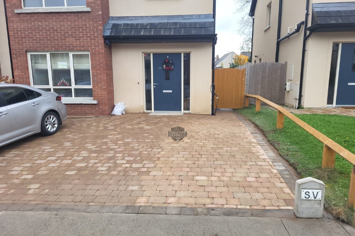 Paved Driveway Extension in Naas, Co. Kildare Driveway and Patio