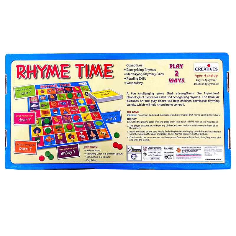 Rhyming Time - Creative Educational Aids