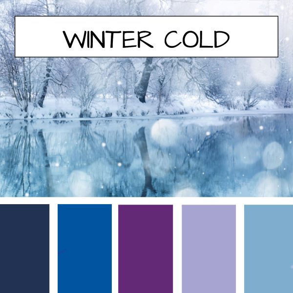 Paint Nite WINTER Paint options Creative Exploring