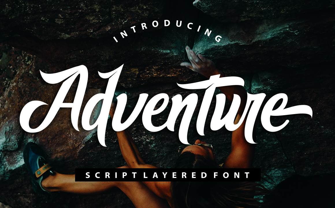 Adventure Script Font by Musafir LAB Creative Fabrica