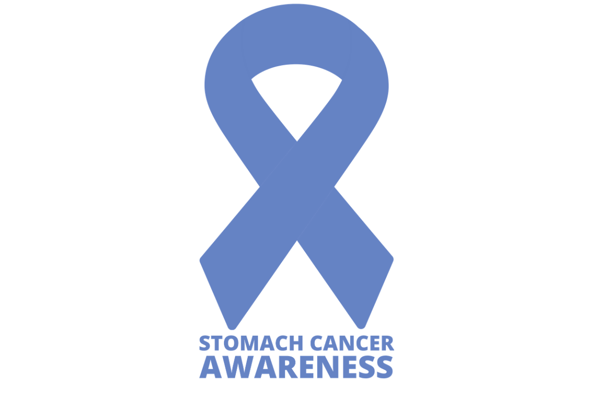 Stomach Cancer Awareness Ribbon Graphic by atlasart · Creative Fabrica