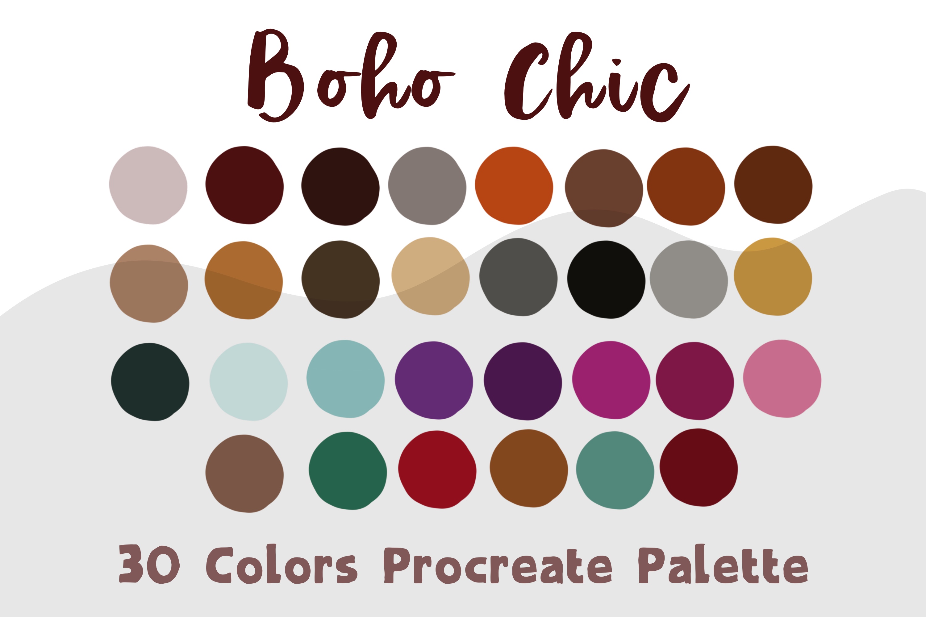 Bohemian Color Palette