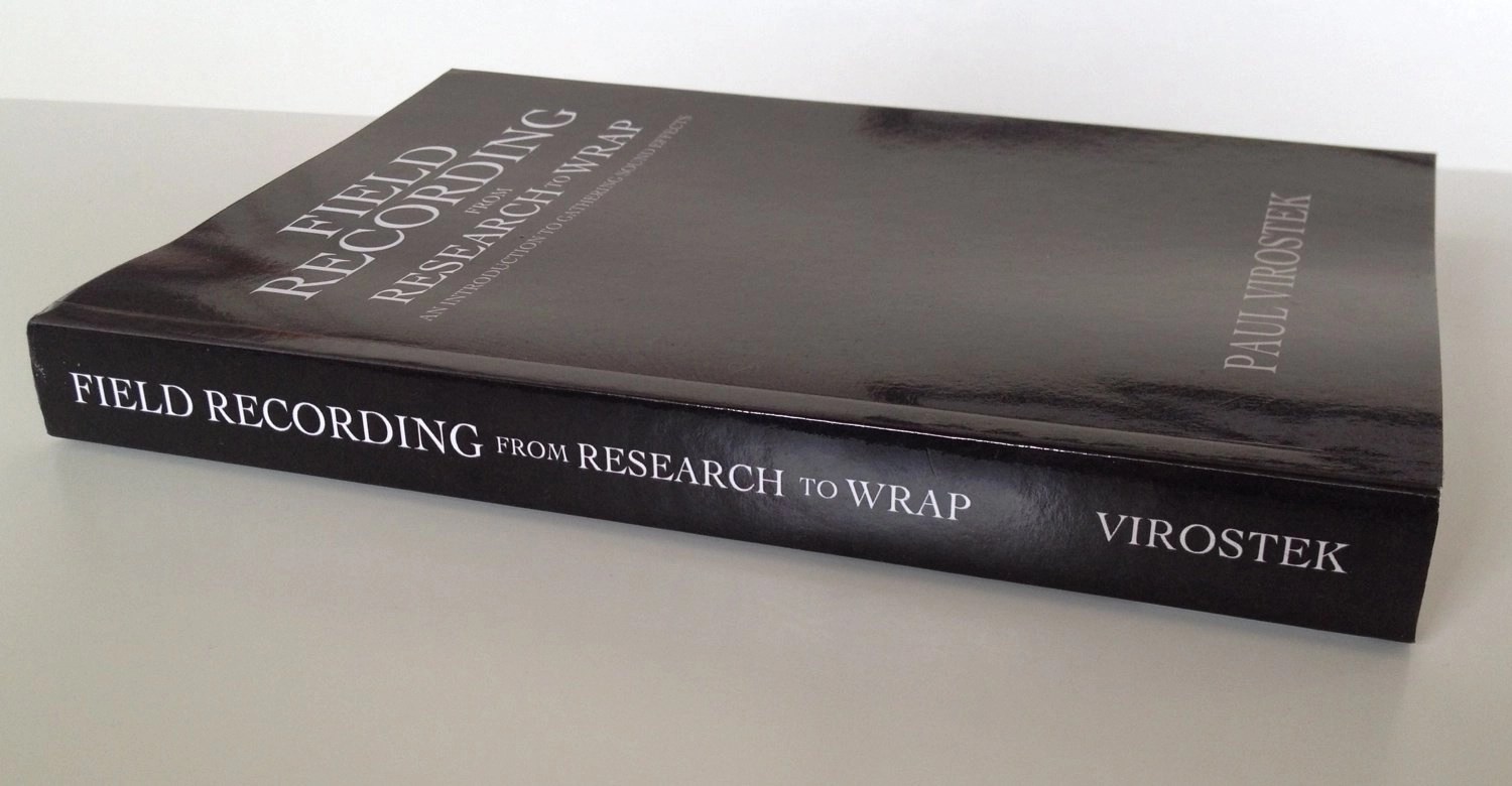 Print Version of Field Recording Book Now Available! Creative Field