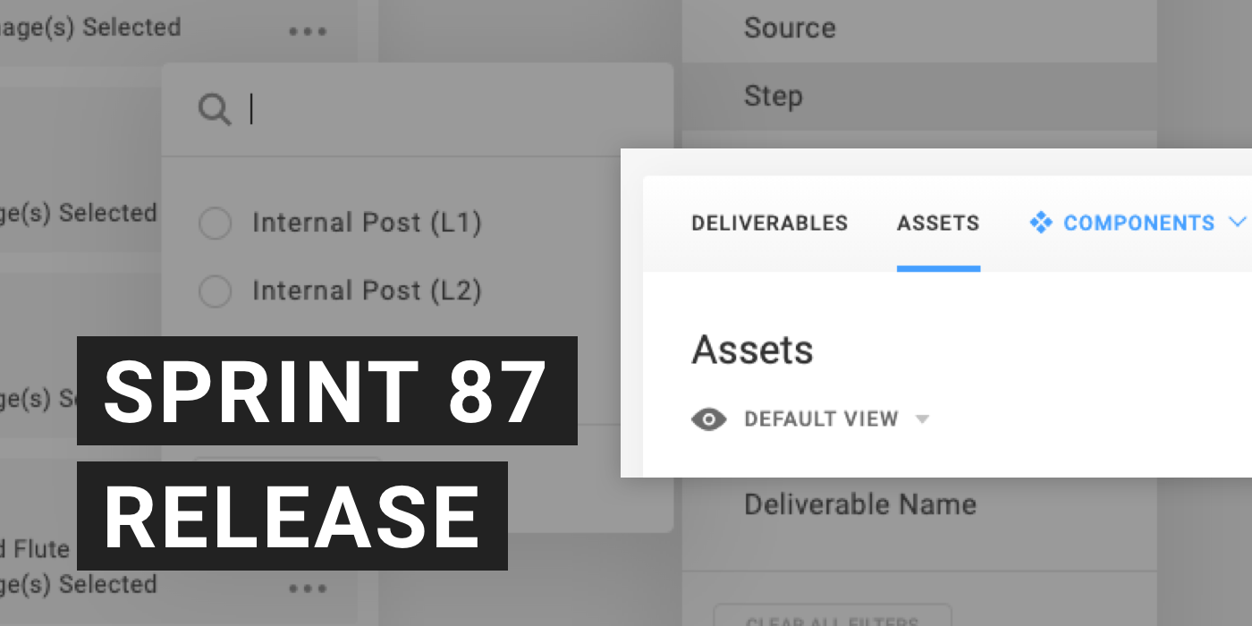 Conditional Production improvements » Creative Force Sprint 87 Notes