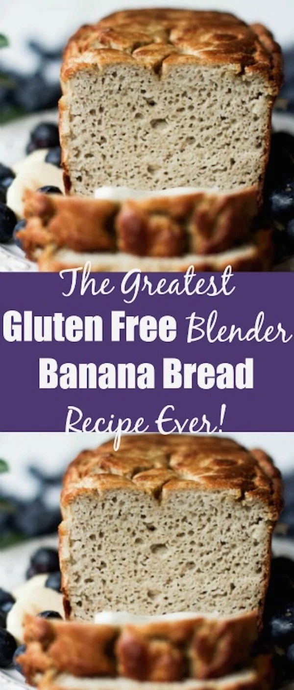 Gluten Free Blender Banana Bread Creative Healthy Family