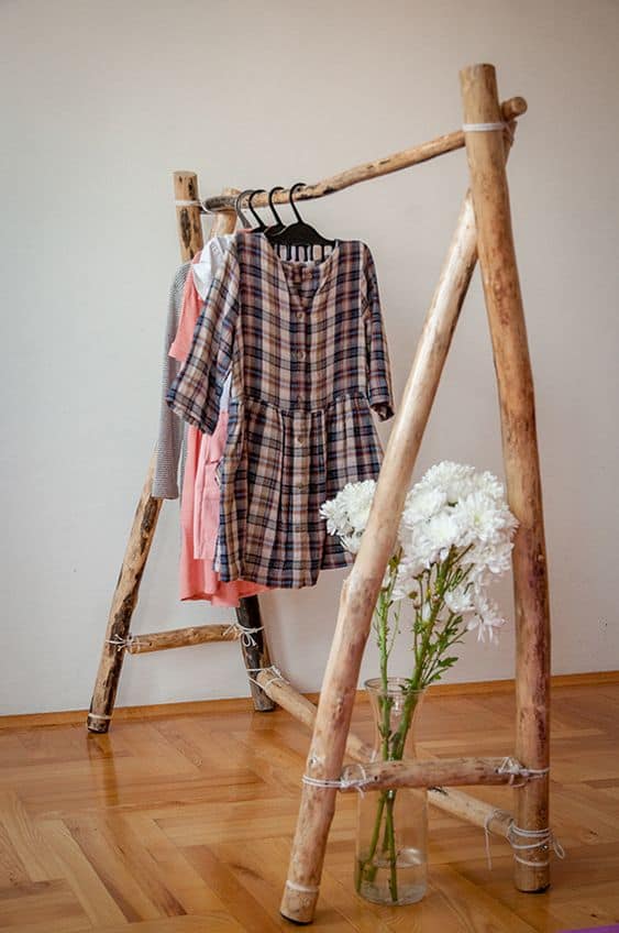 35 DIY Clothing Rack Ideas and How to Make Guide • Creatively Living Blog