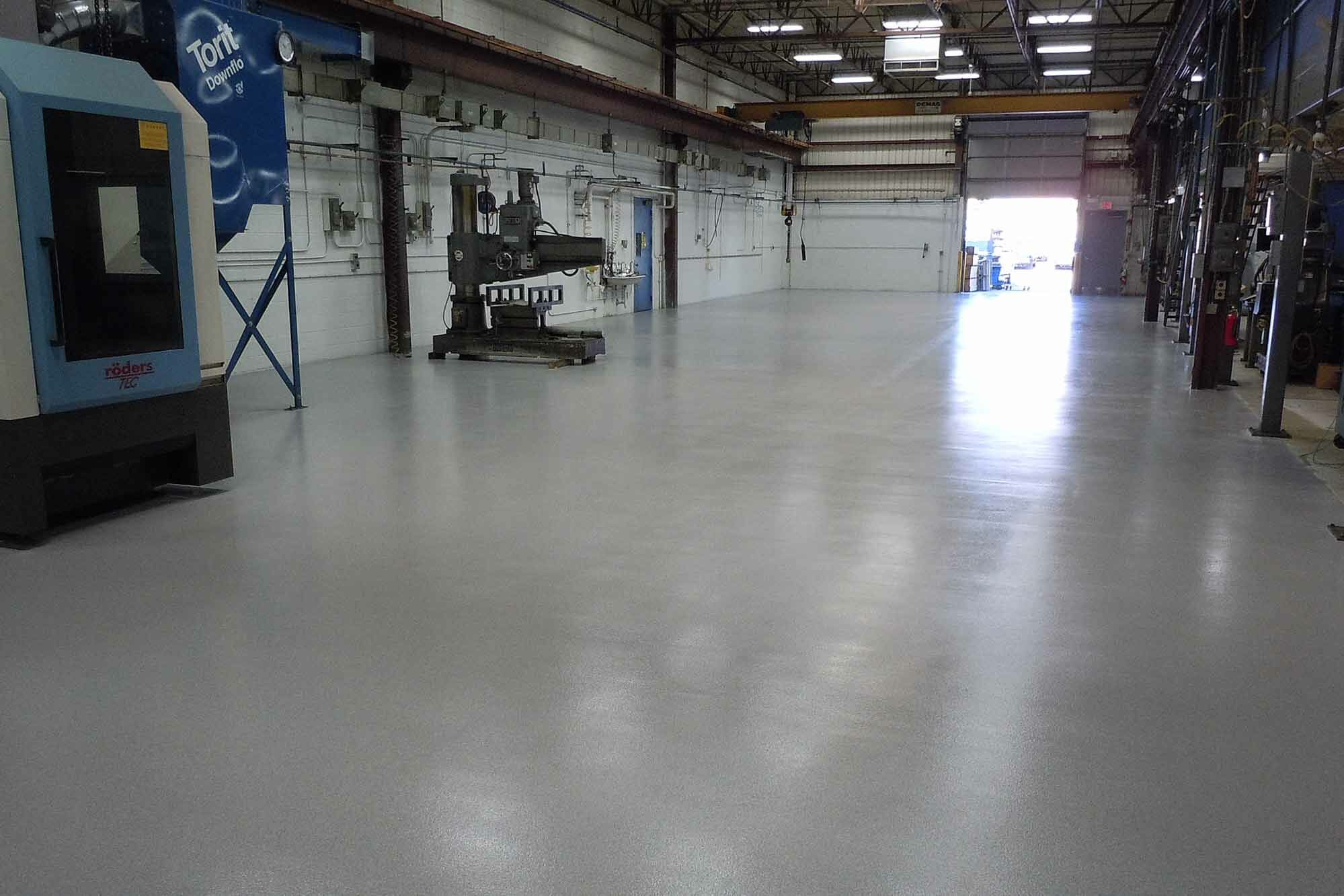 Urethane Concrete Flooring vs Epoxy Flooring Creative Maintenance