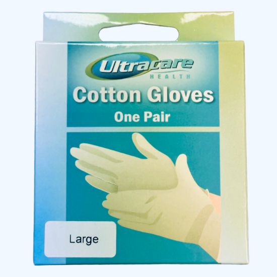 Creative Max. Ultracare Cotton Gloves Large