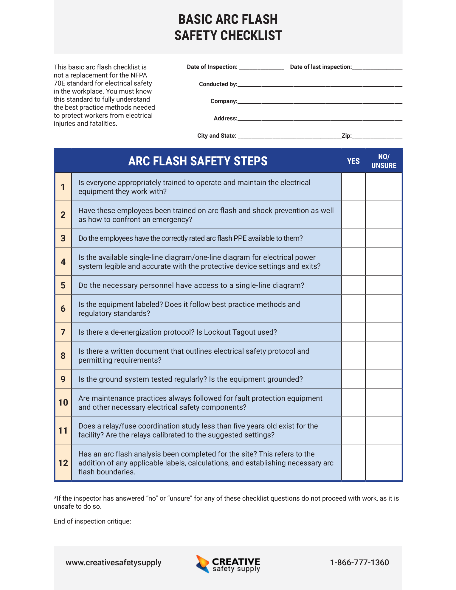 Free 5S Audit Scorecard