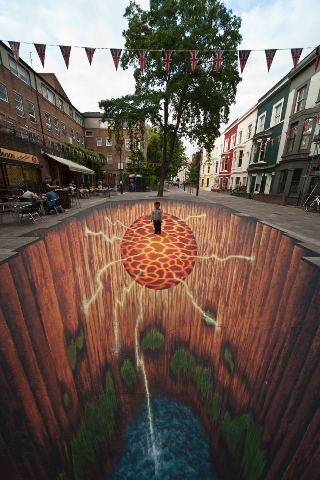Stunning 3D Street Art Photos Creatives Wall