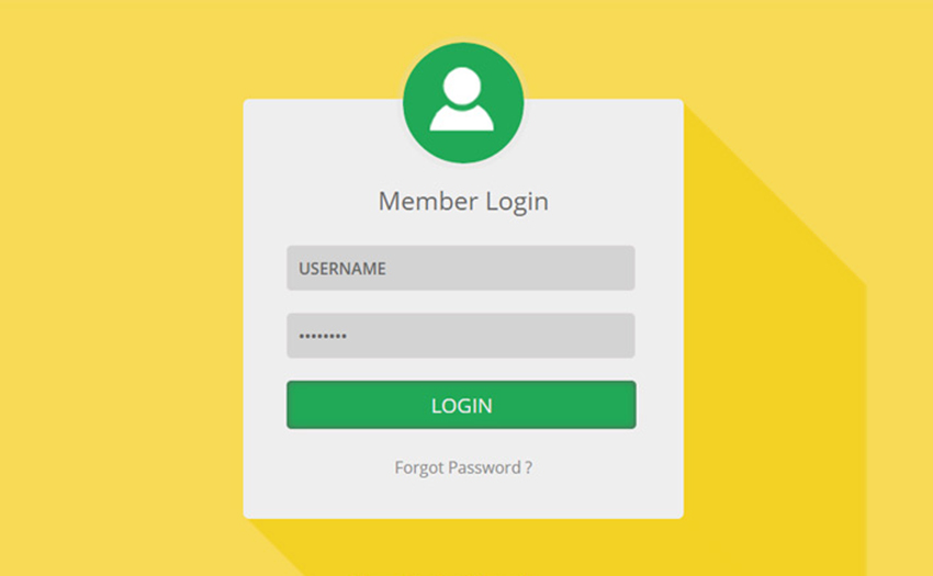 HTML5 Login Page Template & Form Free & Premium Templates