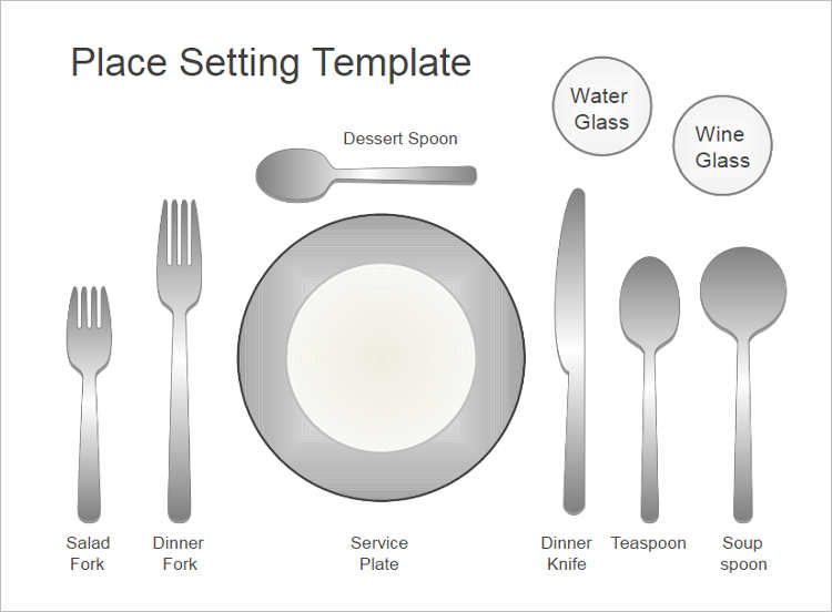 20+ Place Setting Templates Free Word Design Ideas