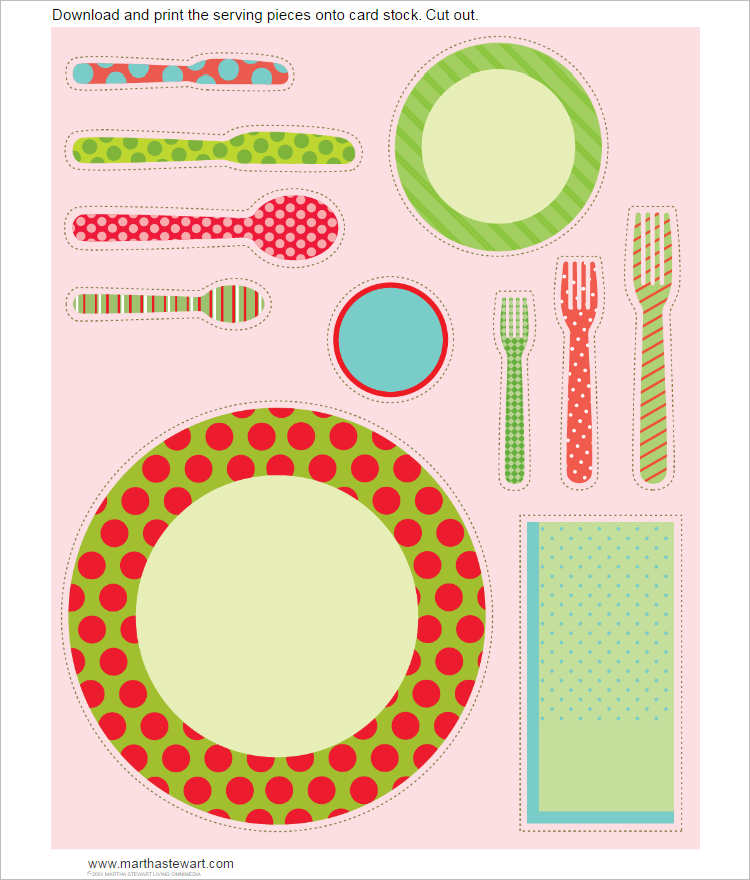 20+ Place Setting Templates Free Word Design Ideas