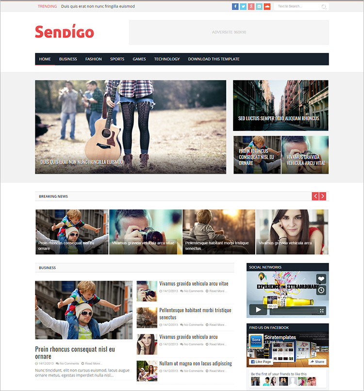 102+ Premium Blog Themes Responsive Website Templates 2018