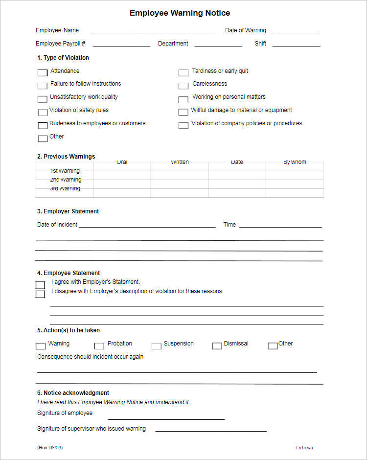 19+ Employments Write Up Form Template Free Doc, Excel Formats