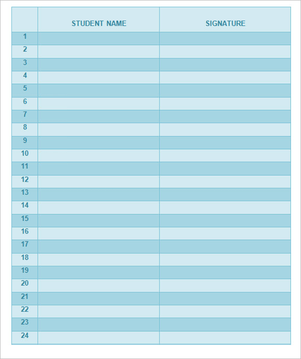 67+ Sign In Sheet Templates Free PDF, Excel Documents