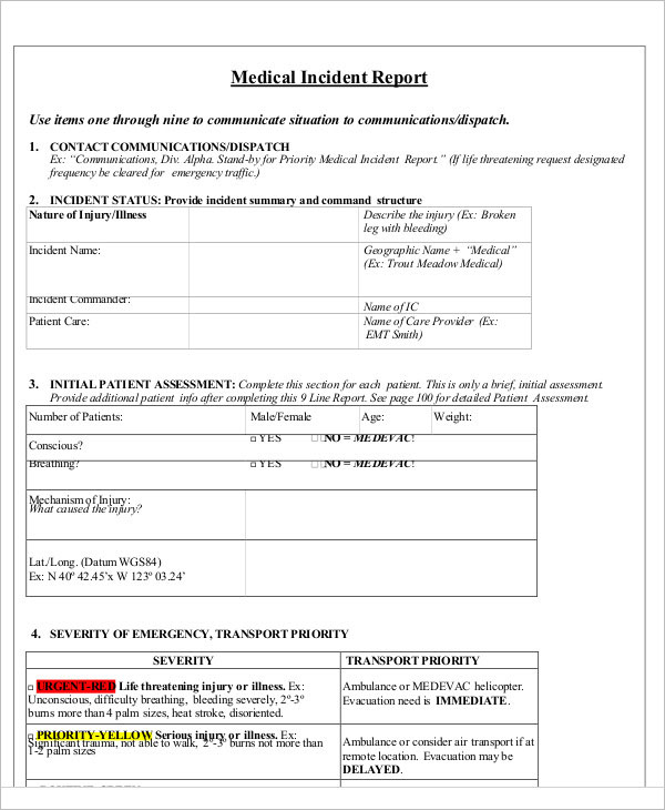 30+ Medical Report Templates Free PDF, Word, PPT Examples