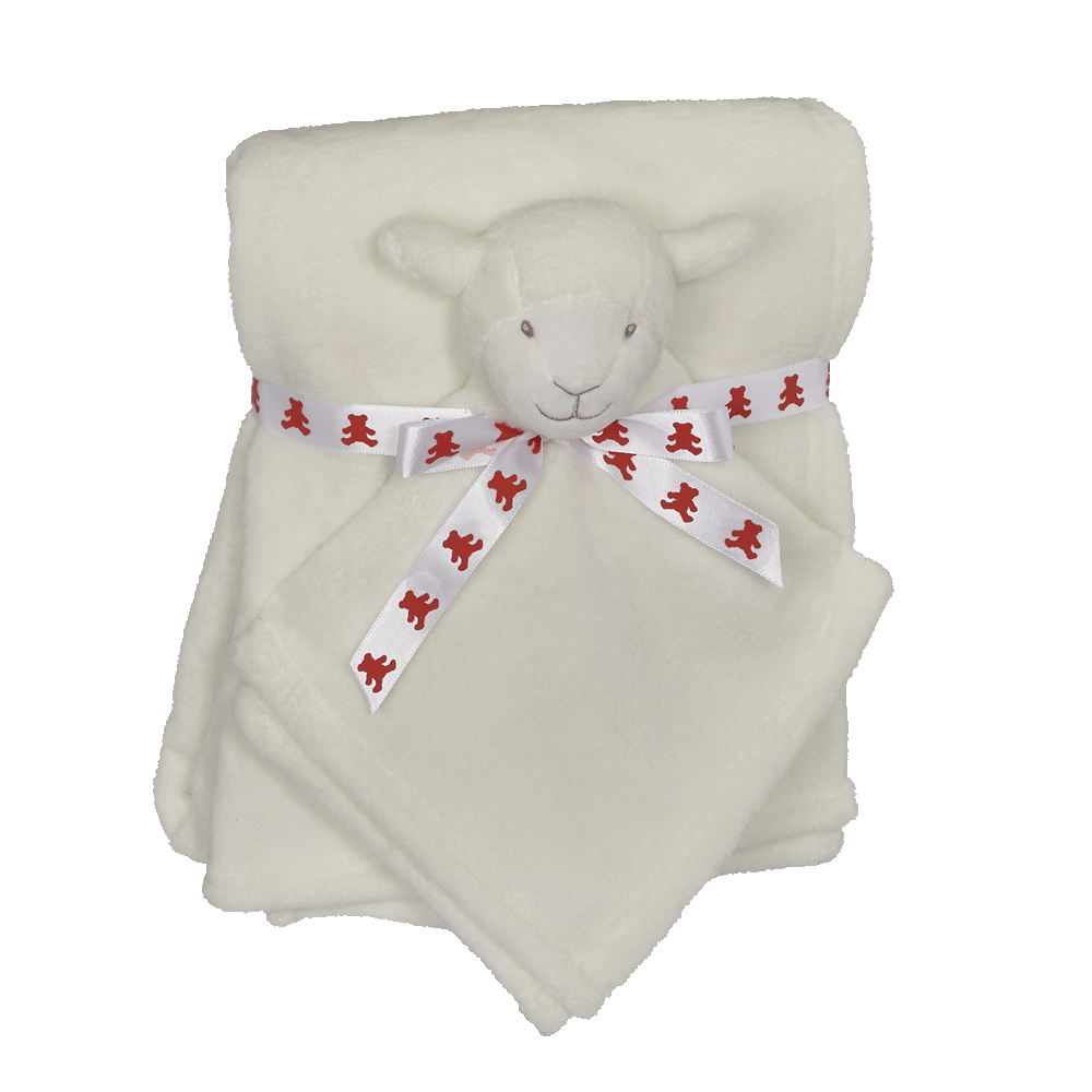 Lamb Blanket Set Creative Threads