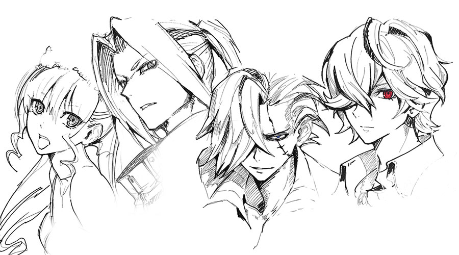 Code Vein Art Characters