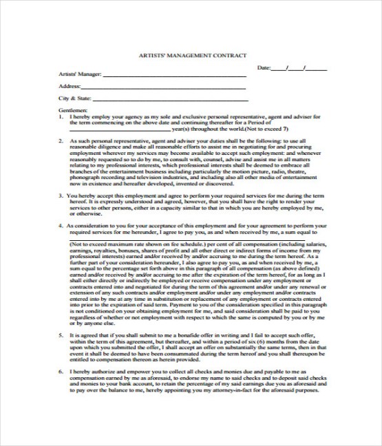 21+ Contract Templates Free Word, PDF Documents Download