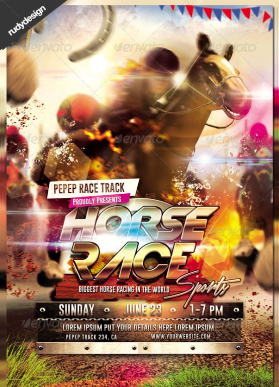 Horse Flyer Template 23+ Free & Premium Download