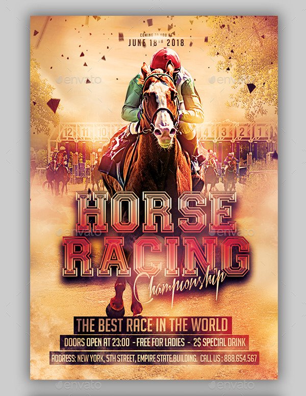 Horse Flyer Template 23+ Free & Premium Download