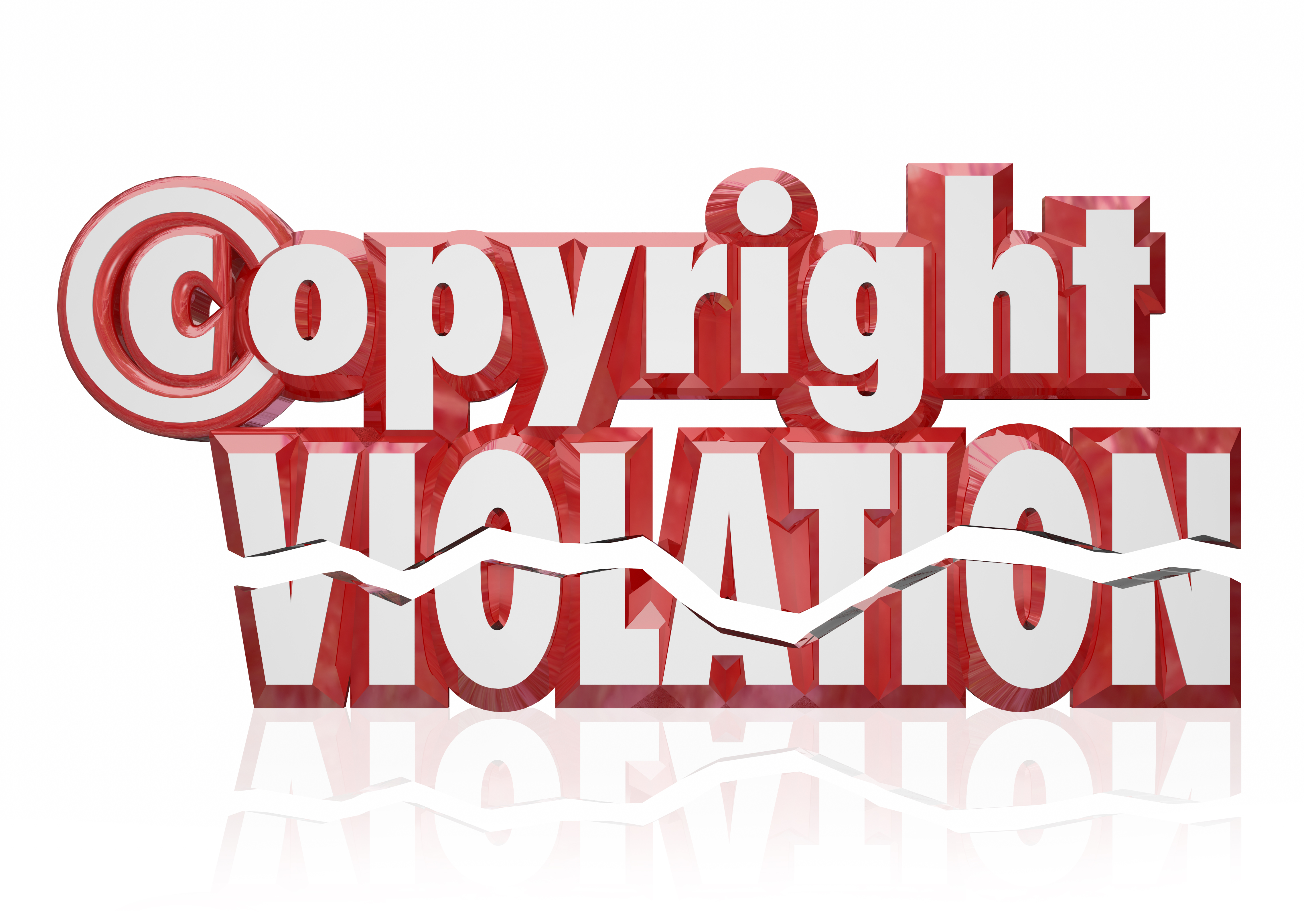 Using illegal images and content on blogs and social media