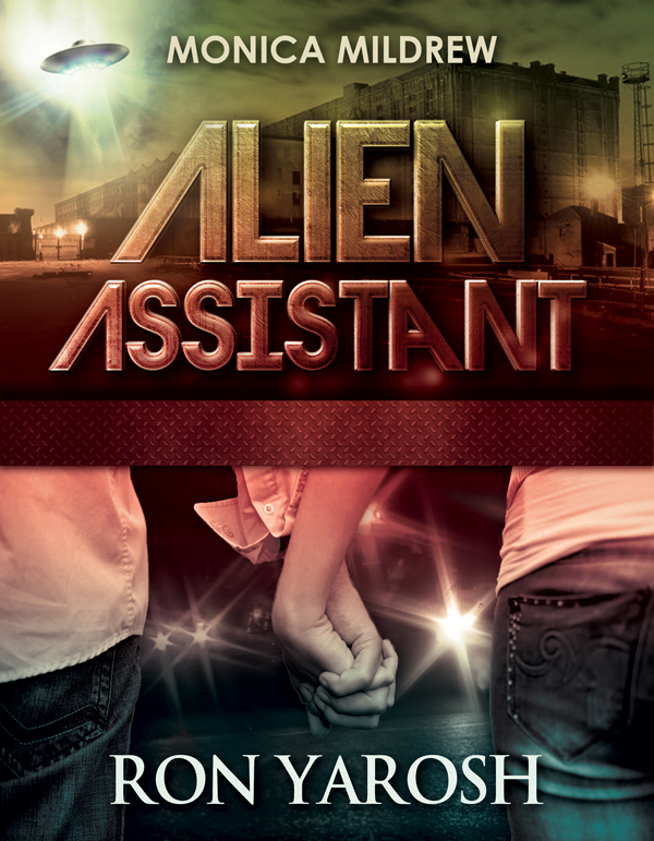 Science fiction paranormal alien romance book cover