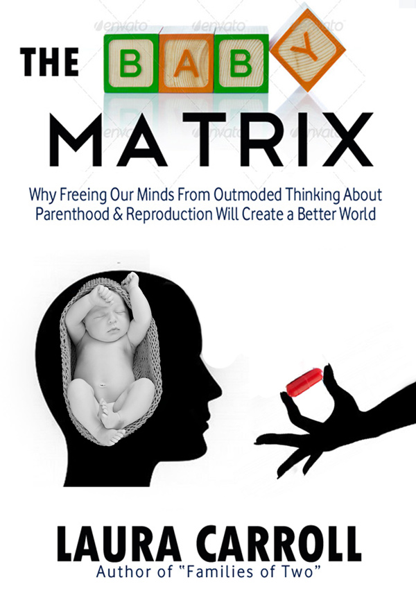 Baby Matrix a nonfiction book cover design Creativindie Book Covers