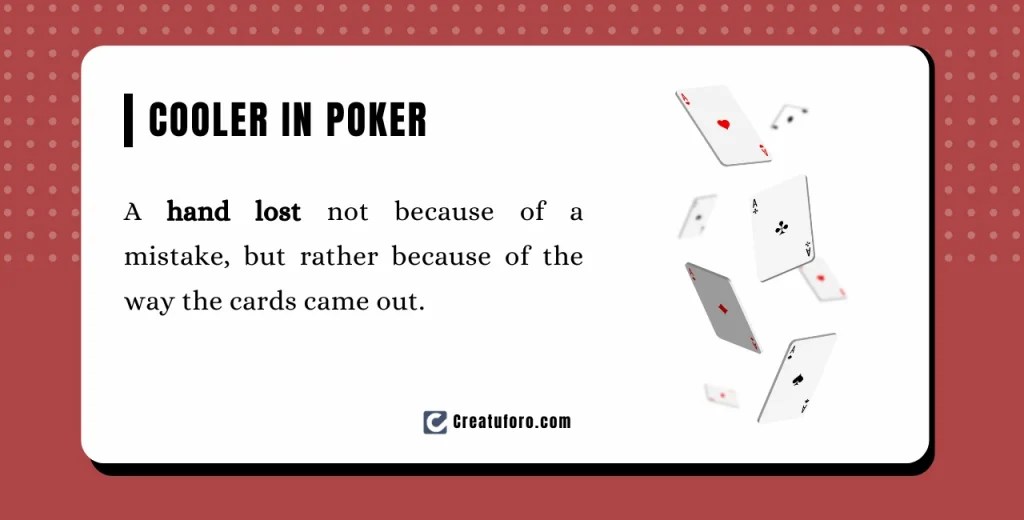 What Does Cooler Mean in Poker and How to Avoid