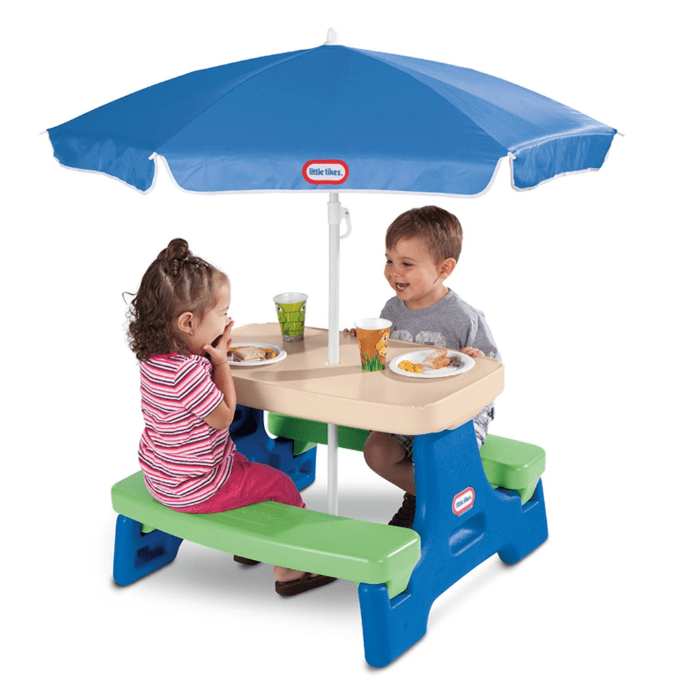 Big Lots Kids Picnic Table Mesa Picnic X4 Little Tikes Crecer Jugando