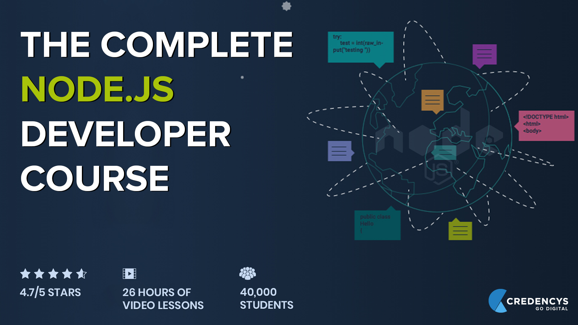 Learn Node JS (FAST) 3 Best Online Node JS Courses to an Expert!
