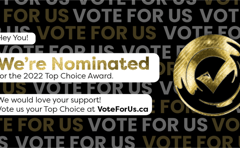 Credit720 We are a 2022 Top Choice Award Nominee!