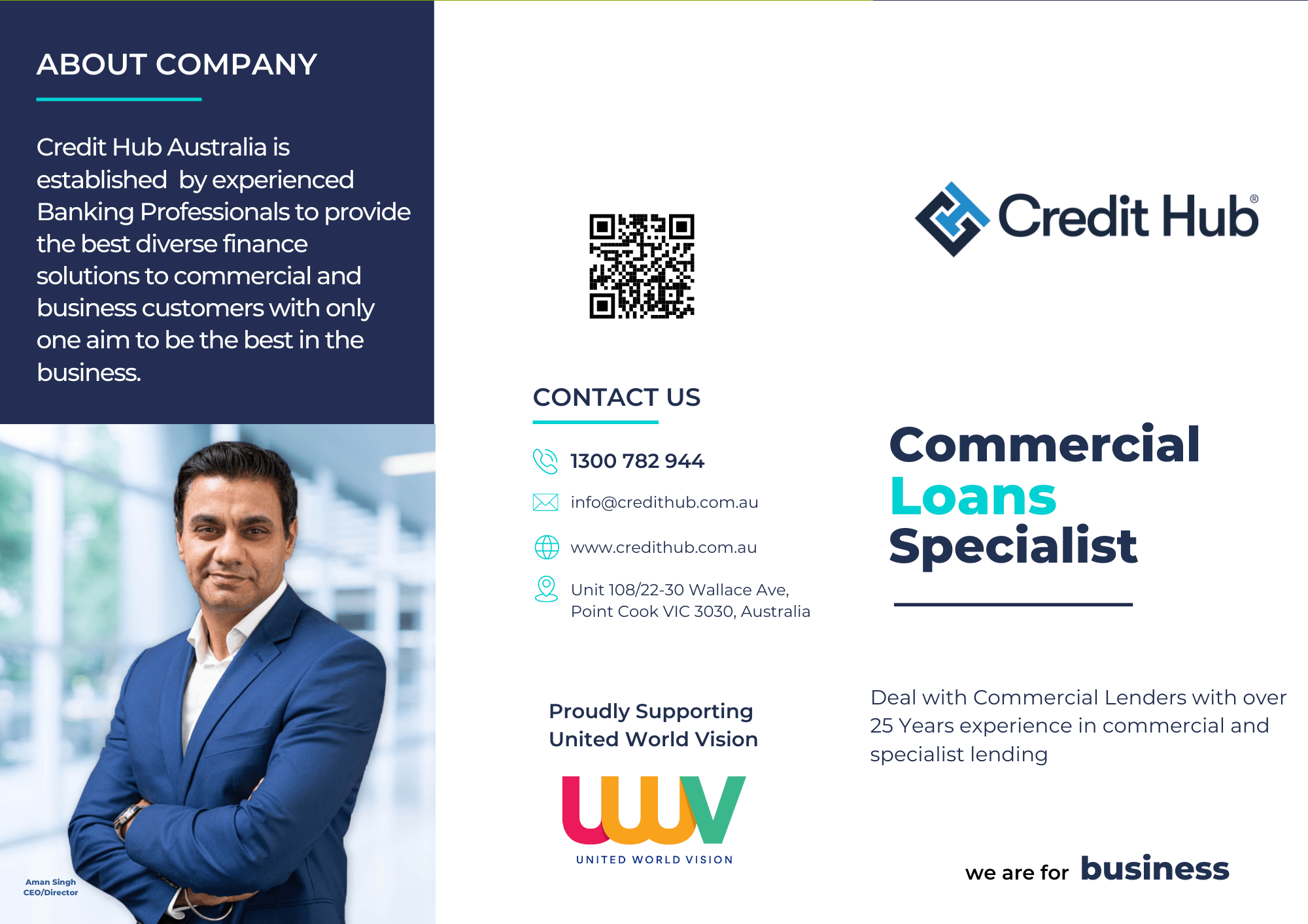 Commercial Loans Specialist Credit Hub Australia