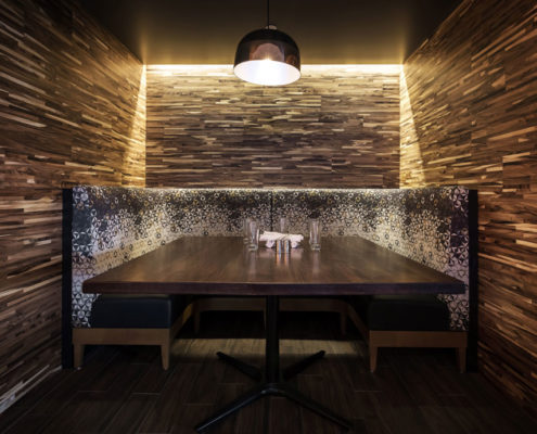 It limits how well you can position it for everyone to feel warm and comfortable. B-Town - Credo Construction
