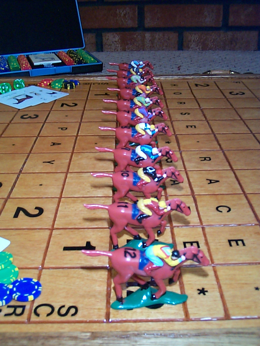 Anyone know the Wood Horse Racing Game?