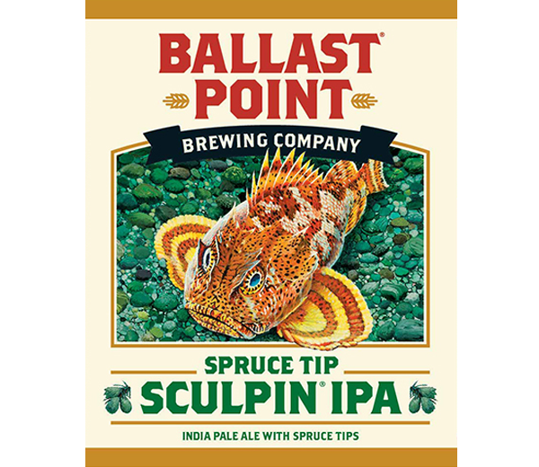BALLAST POINT SPRUCE TIP SCULPIN IPA Archives Crescent Crown