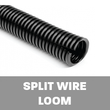 Wire Loom - Cable Management-Loom Ties Clips and Clamps - Electrical